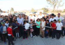 Inauguración de calles del programa “Apoyos sin Fronteras: 2×1 y 1×1”