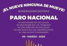Llaman a paro nacional feminista