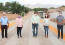 Concluyen obras de pavimentación en comunidades de San Felipe