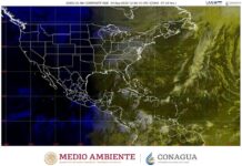 Se esperan lluvias muy fuertes en Campeche, Guerrero, Michoacán, Puebla, Tabasco y Veracruz