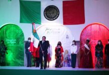 Autoridades Municipales realizan de manera virtual el Grito de Independencia