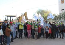 Inicia pavimentación de calle Hidalgo en la comunidad de San Francisco además se realiza entrega de 33 calentadores solares