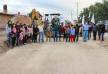 Inicia pavimentación de calle en comunidad de Santo Domingo de Guzmán