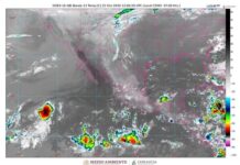 Se pronostican lluvias puntuales fuertes para Campeche, Chiapas, Quintana Roo, Tabasco y Yucatán