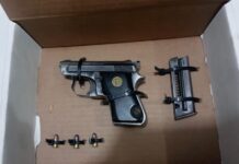 Hombre es detenido por portar un arma de fuego