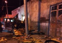 Fatal accidente en calle Allende deja un muerto y varios lesionados