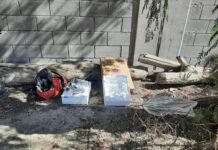 Elementos de Seguridad Pública detienen a hombre señalado de robar en escuela