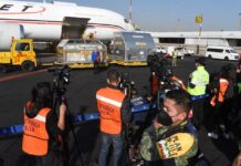 México recibe décimo cuarto embarque de vacunas Pfizer-BioNTech contra COVID-19