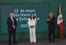 Gobierno federal reconoce labor del personal de enfermería, sobre todo ante COVID-19