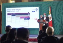 Primera semana de junio inicia vacunación para personas de 40 a 49 años