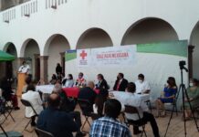 Realizan toma de protesta Consejo Directivo Local de la Cruz Roja Mexicana