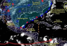 Prevalece probabilidad de intervalos de chubascos durante las próximas horas en Guanajuato