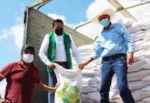 Entrega de Semilla de avena para productores del municipio