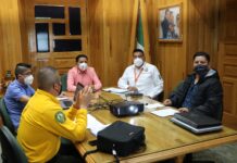 Autoridades municipales se reúnen con Titular de Promotoría de CONAFOR en Guanajuato para renovar convenio de apoyo a brigadistas