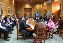 Toman protesta Consejo De Protección Civil y Comité Municipal Ciudadano