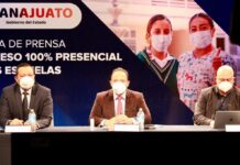 Anuncian el regreso presencial en todas las escuelas de Guanajuato