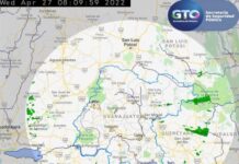 Probabilidad de lluvias durante las próximas horas en Guanajuato
