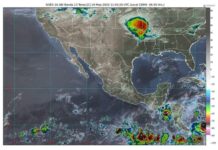 Un sistema anticiclónico mantendrá ambiente vespertino caluroso en gran parte de México