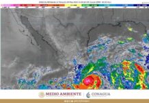 Se prevén para este lunes lluvias mayores a 250 mm en Oaxaca, e intensas en zonas de Chiapas, Guerrero, Tabasco y Veracruz