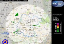 Prevalece probabilidad de chubascos en Guanajuato
