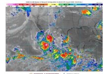 Se prevén lluvias intensas en Chiapas, Jalisco, Nayarit, Oaxaca, Sinaloa y Veracruz