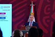 Cuatro meses consecutivos con descenso de contagios COVID-19: Jorge Alcocer Varela