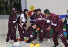 Niños y niñas se divierten en Rally “Donde las matemáticas son un juego”