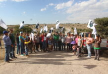 Arranca obra de construcción de 6ta etapa de camino a base de empedrado y huella de concreto en la comunidad Los Martínez