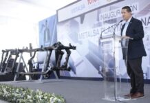 Inaugura Gobernador empresa Metalsa en Apaseo El Grande