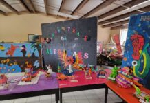 Realizan exposición de alebrijes realizados por estudiantes de primaria
