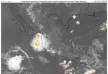 Se prevén lluvias muy fuertes en el Estado de México y fuertes en entidades del centro de México