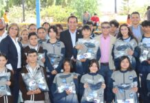 Inicia la entrega de más de 27 mil uniformes deportivos en la Región Norte
