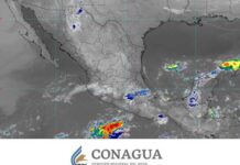 La onda tropical número 26 ocasionará lluvias puntuales intensas en Chiapas, y muy fuertes en Campeche, Tabasco y Yucatán