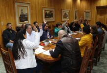 Ediles realizan sesión extraordinaria