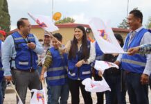 Inicia construcción de techado en la Telesecundaria No. 284 de El Aposento