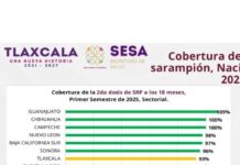 Guanajuato, primer lugar nacional en vacunación contra el sarampión y en cobertura infantil