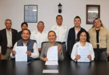 Secundarias de reconversión y Bachilleratos Integrales formalizan convenio para uso compartido de instalaciones