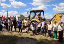 Continúa tercera etapa de la construcción de la planta de tratamiento de aguas residuales en La Cantera Sur