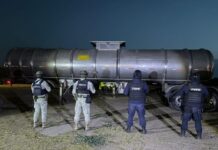 Aseguran FSPE seis autotanques con residuos de hidrocarburo en Manuel Doblado